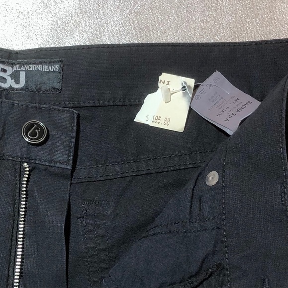 BILANCIONI lightweight JEANS men black 32 - Picture 6 of 8